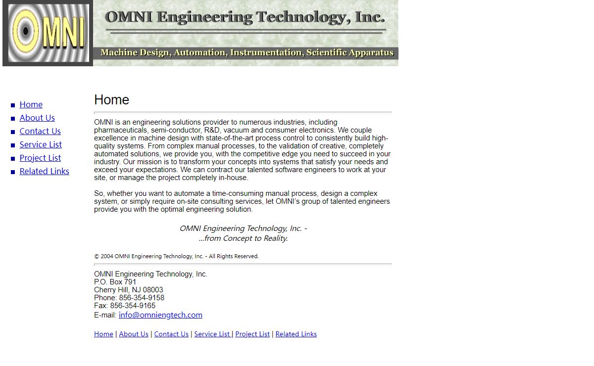 OMNI ENGINEERING TECHNOLOGY, INC.
