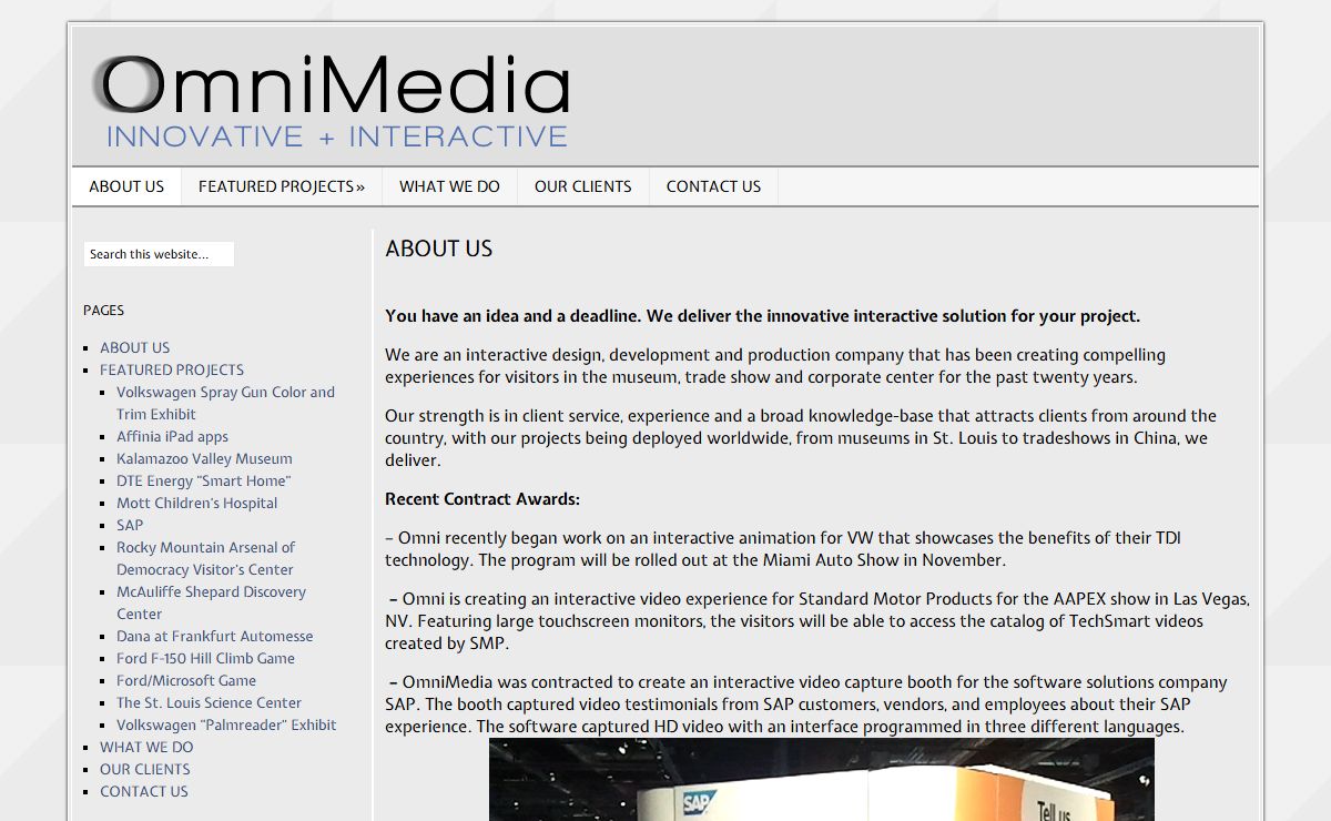 The OmniMedia Group | Innovative + Interactive