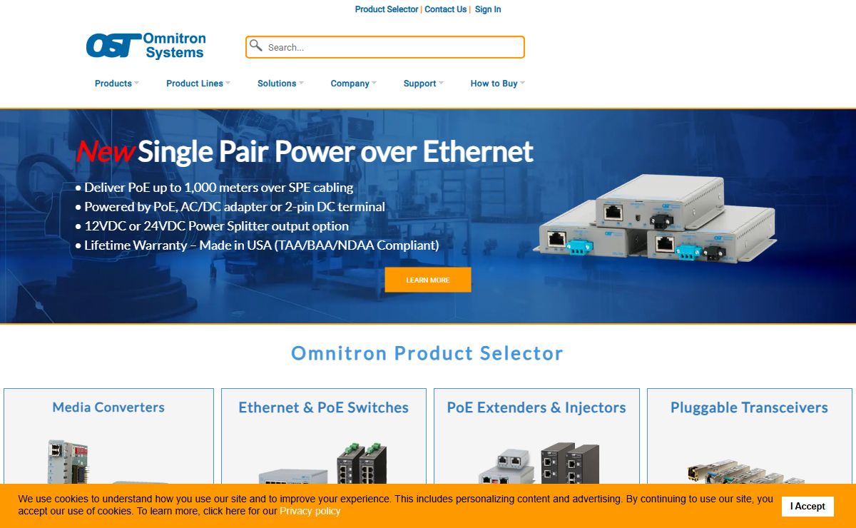 Omnitron Systems | Making Networks Reliable Since 1992