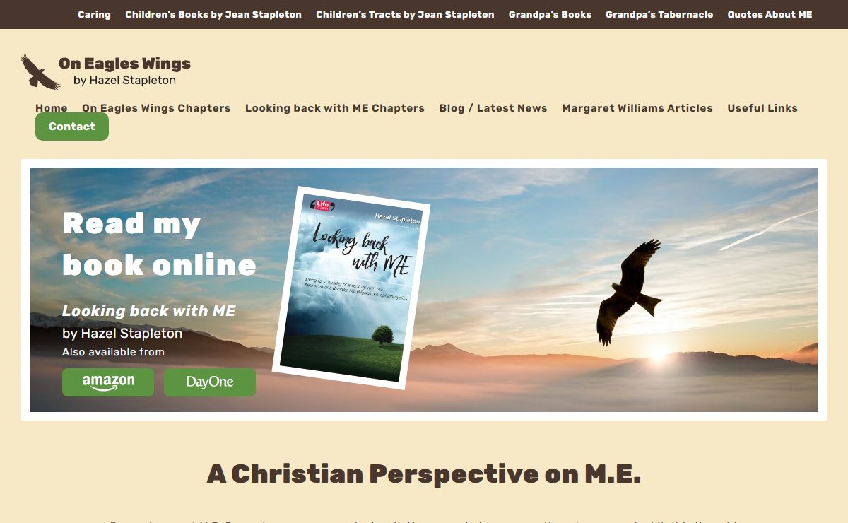 On Eagles Wings | A Christian perspective on M.E.