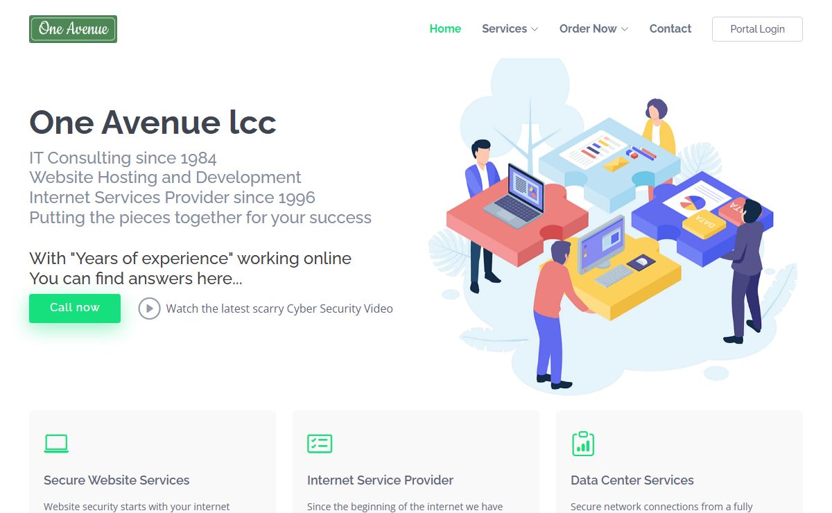 One Avenue LLC - Internet Services since 1996
