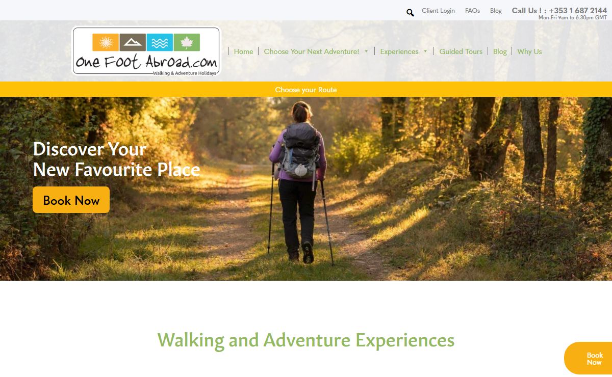 One Foot Abroad – The Walking Holiday Experts