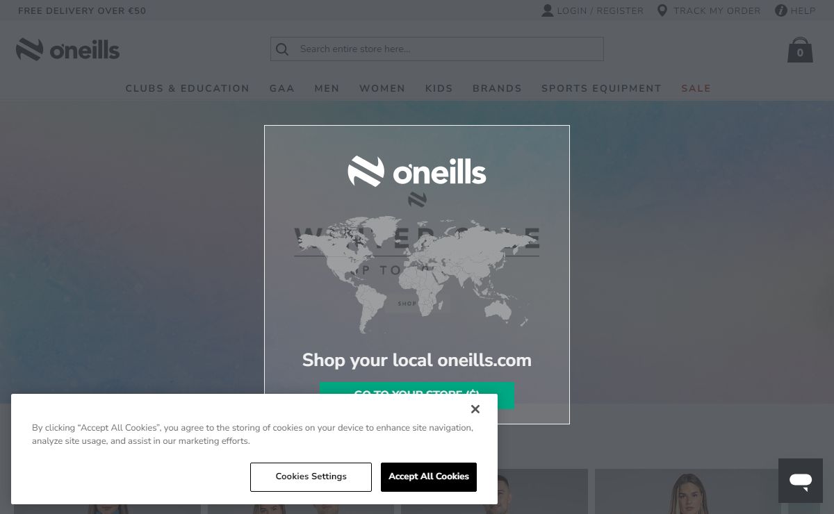 Sports apparel, international sportswear and teamwear | O’Neills
