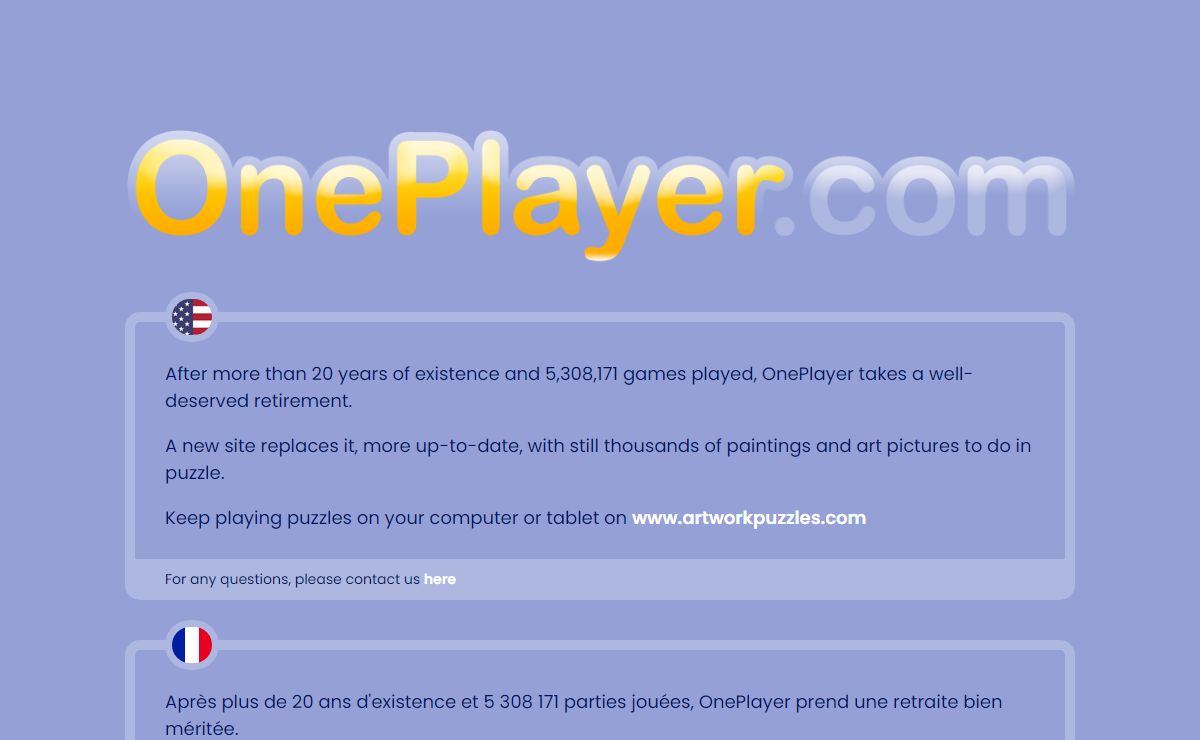 ONEPLAYER.COM