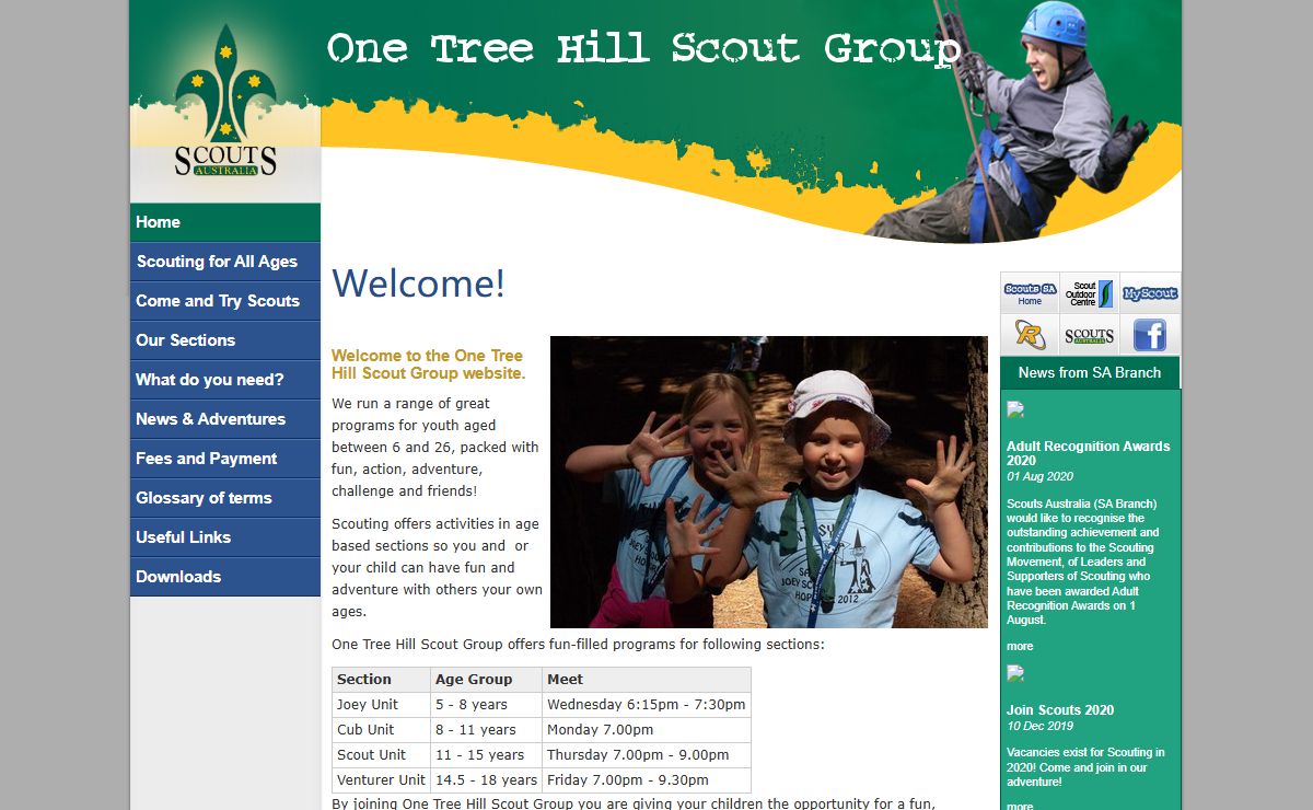 One Tree Hill Scout Group - Home
