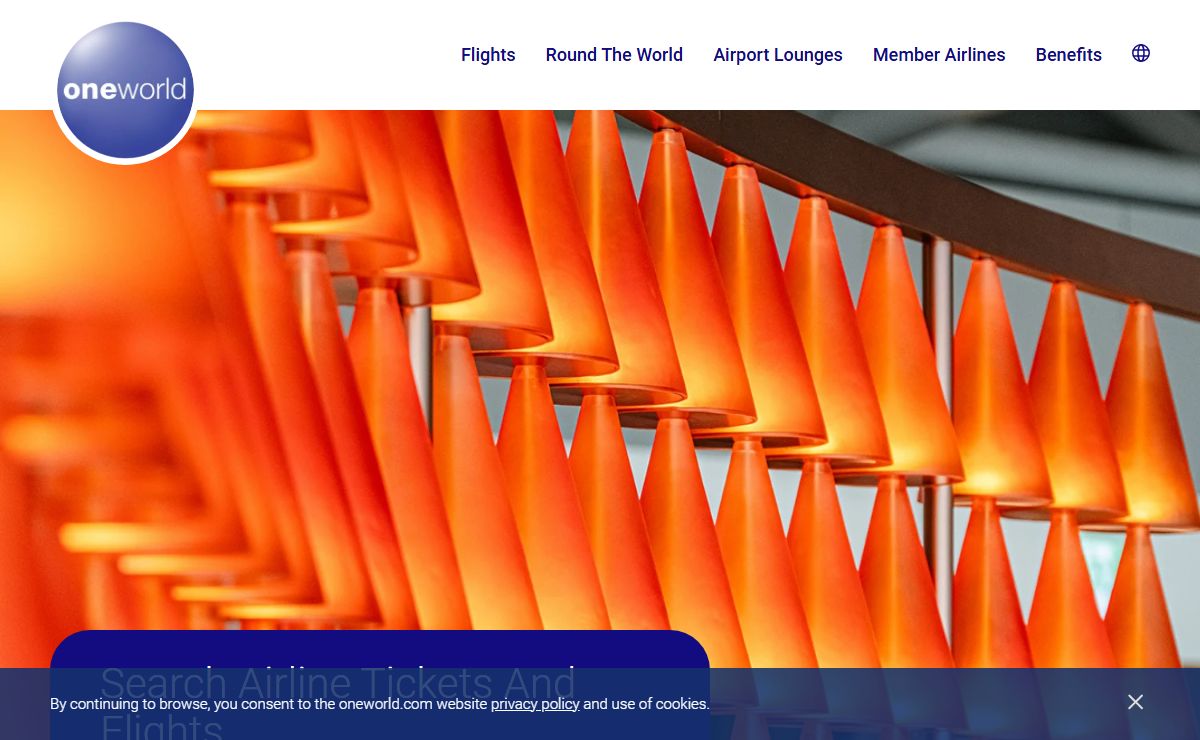 Multi-City Flights, Frequent Flyer Perks & Airport Lounges | oneworld