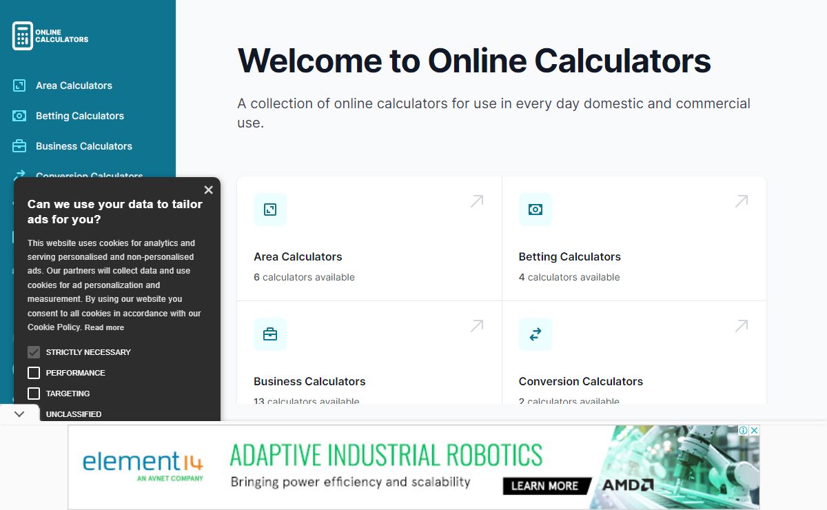 Online Calculators
