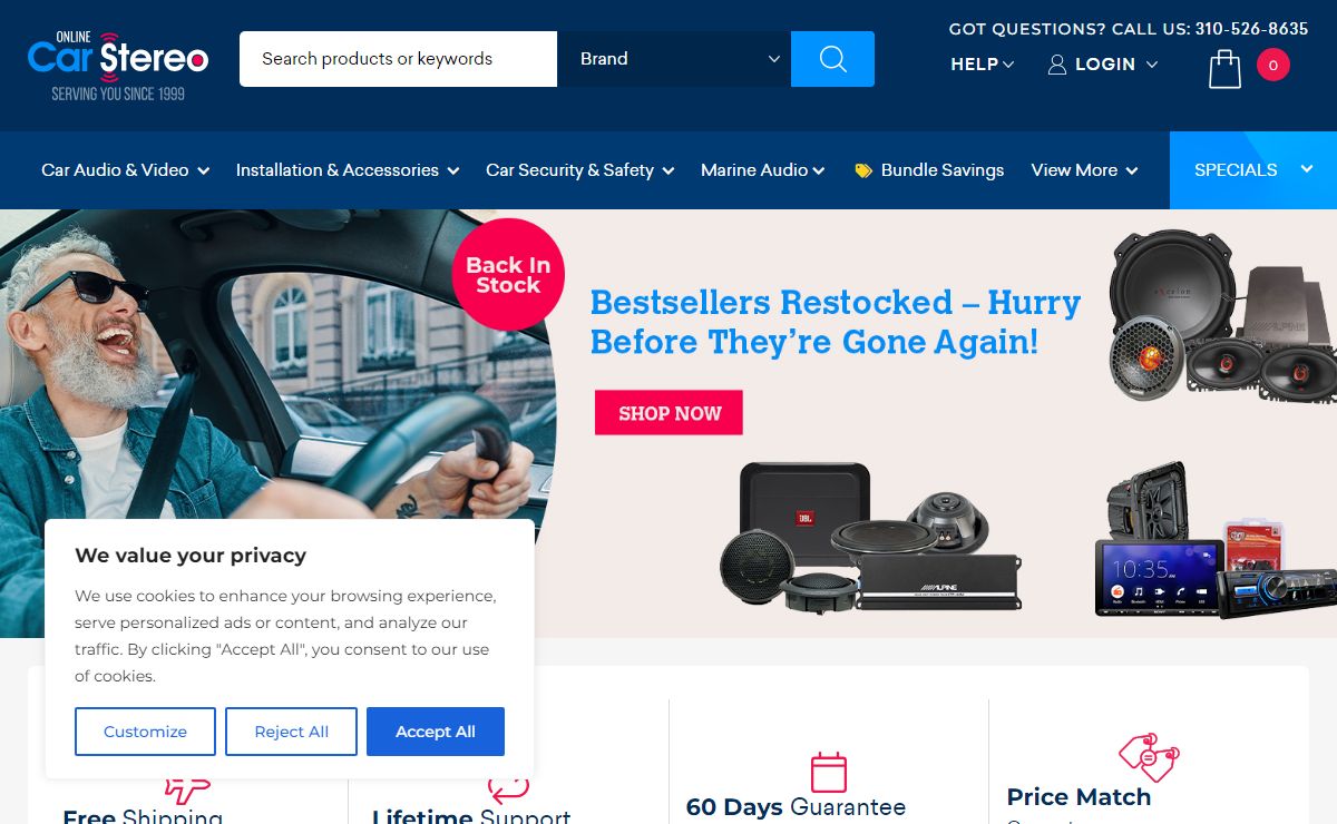 Onlinecarstereo.com - Wholesale Car Audio/Stereo Deals At Bargain Prices