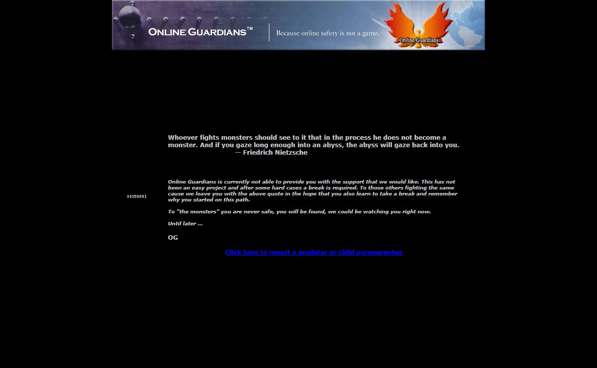 Online Guardians™ - Because online safety is not a game.