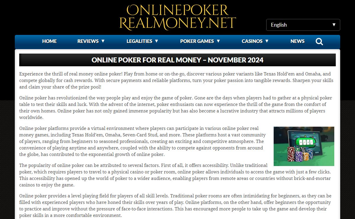 Play Online Poker for Real Money - Best Poker Sites 2024