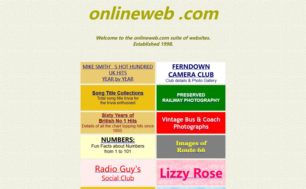 welcome to onlineweb.com