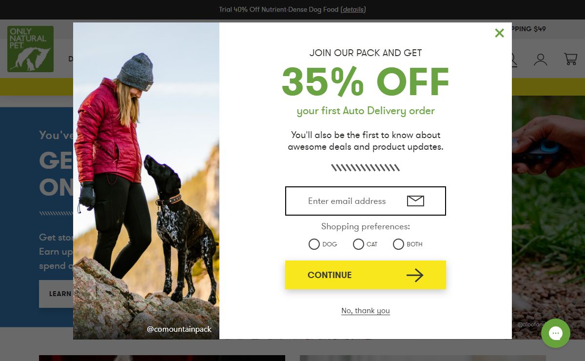 All Natural Pet Products | Only Natural Pet | Free Shipping | B-CORP