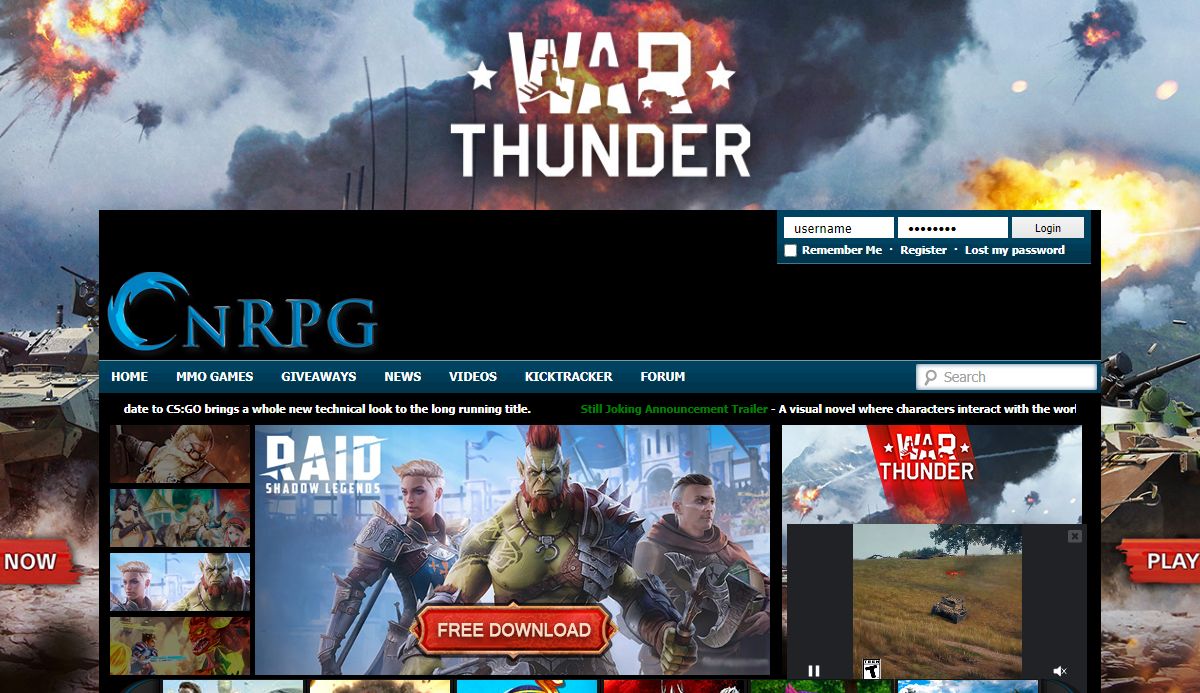 Free Online Game Lists, Reviews, News & Videos, Giveaways, and Forum - OnRPG