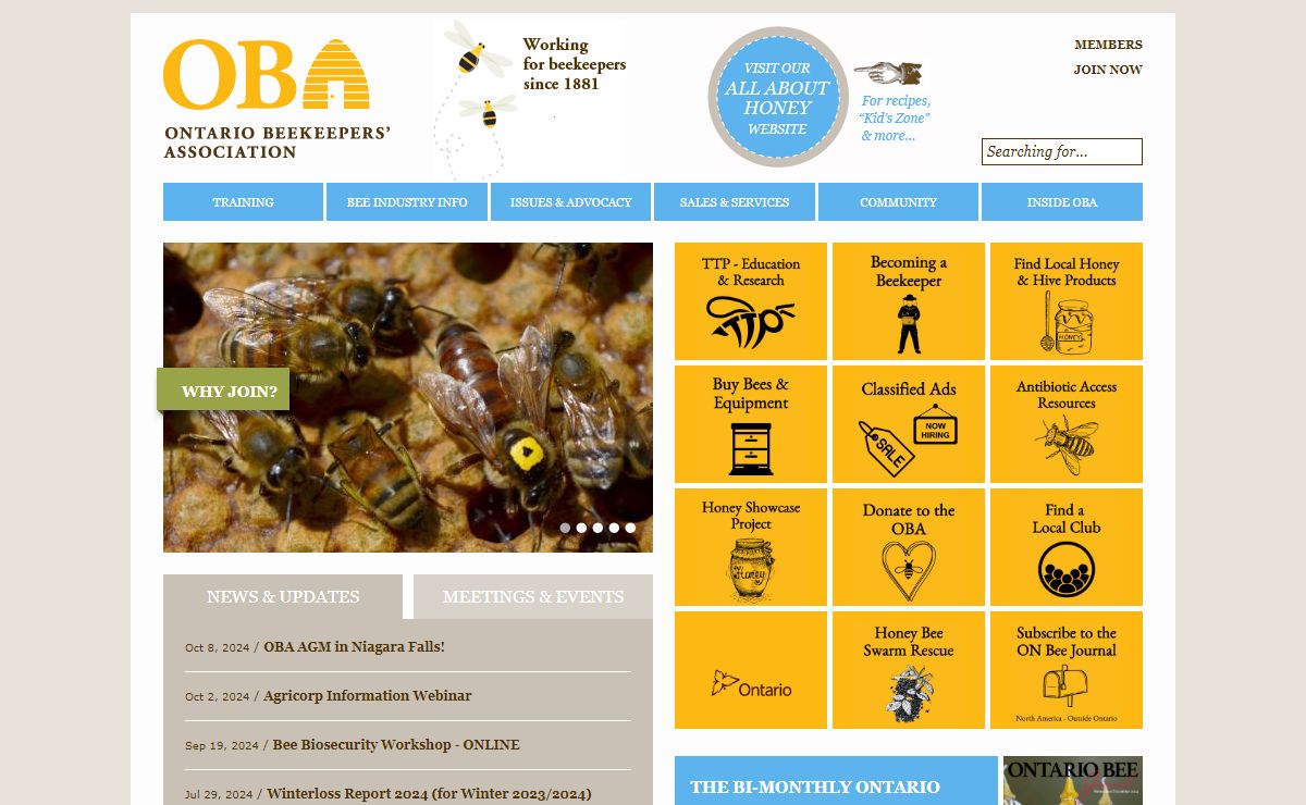 Welcome | Ontario Beekeepers’ Association