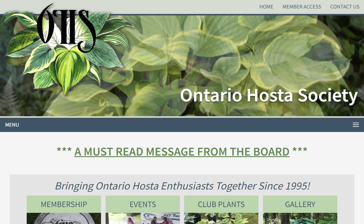 Ontario Hosta Society | Home