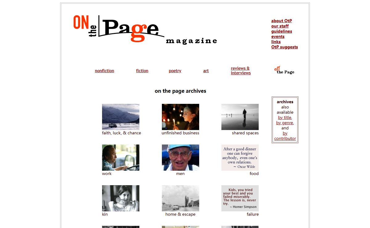 On the Page