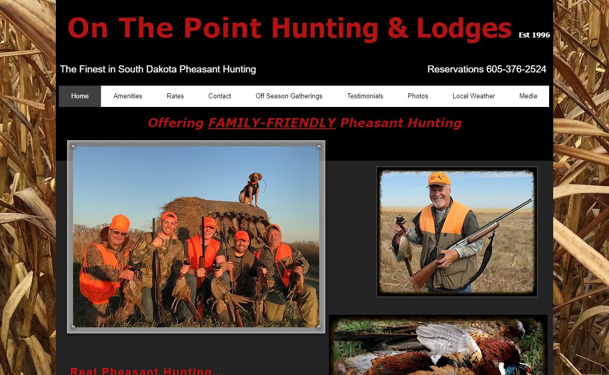 OnThePoint Pheasant Hunting Aberdeen South Dakota