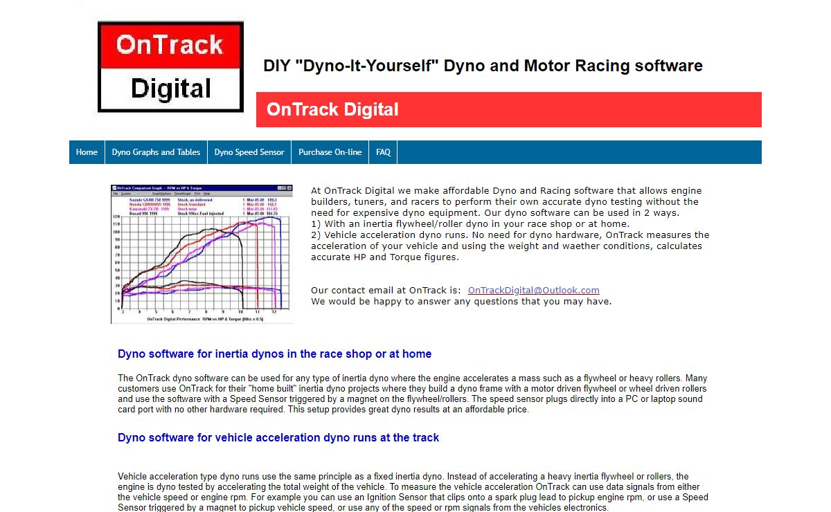 DIY "Dyno-It-Yourself" Dyno and Motor Racing software