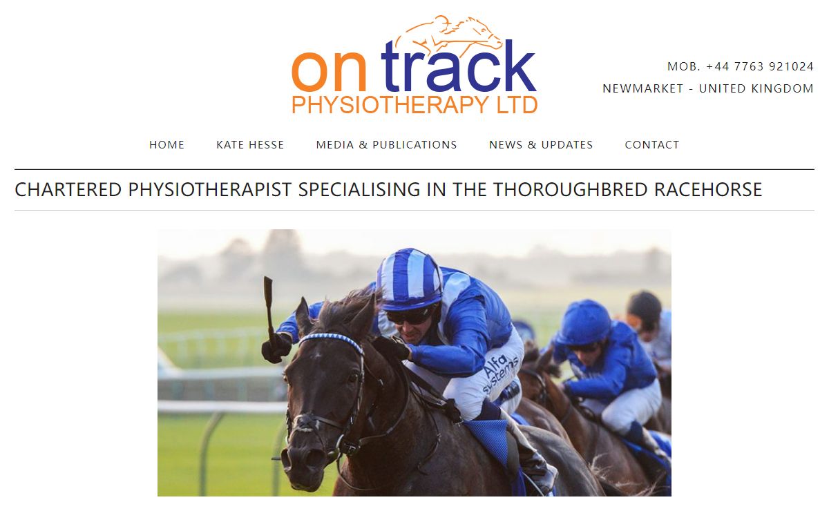 On Track Physiotherapy Ltd Chartered Veterinary Physiotherapists