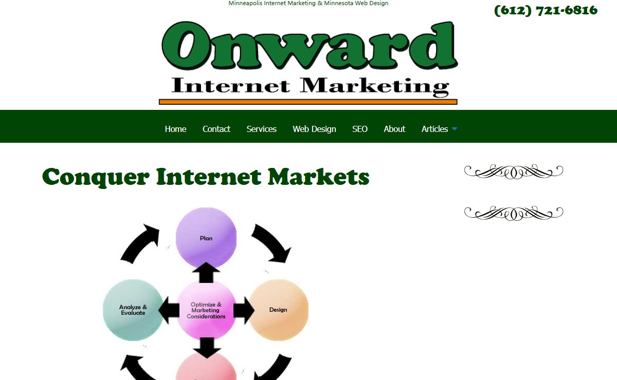 Onward Internet Marketing, Inc. – Minneapolis Internet Marketing & Minnesota Web Design