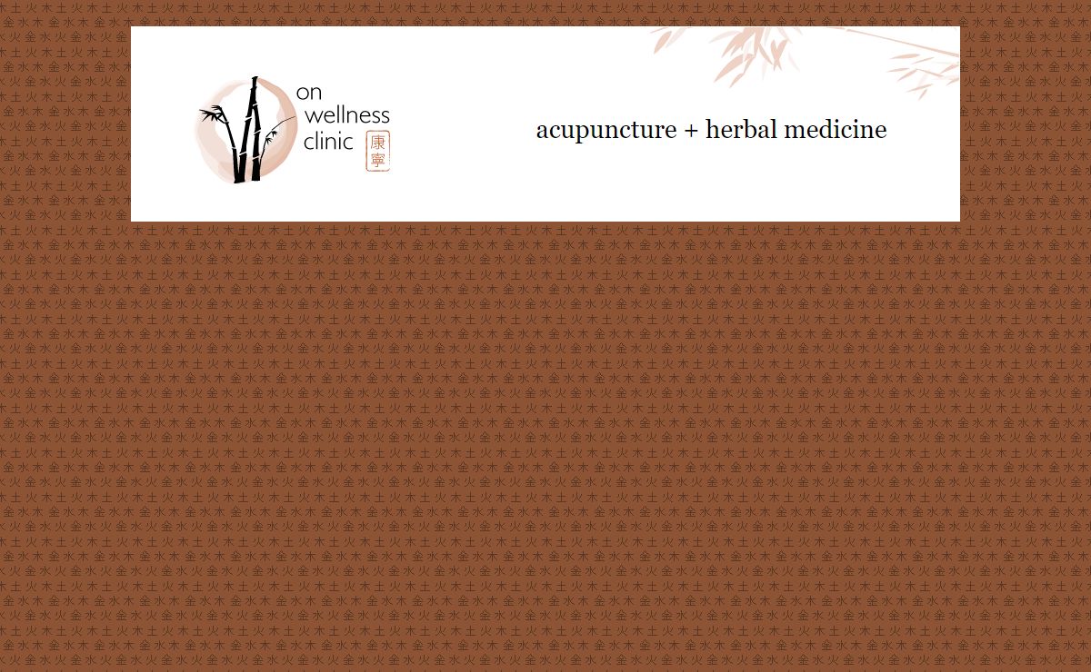 acupuncture + herbal medicine by Showing On at On Wellness Clinic