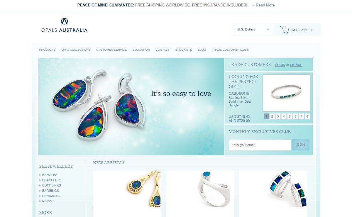 Australian Opal Jewellery | Opals Australia