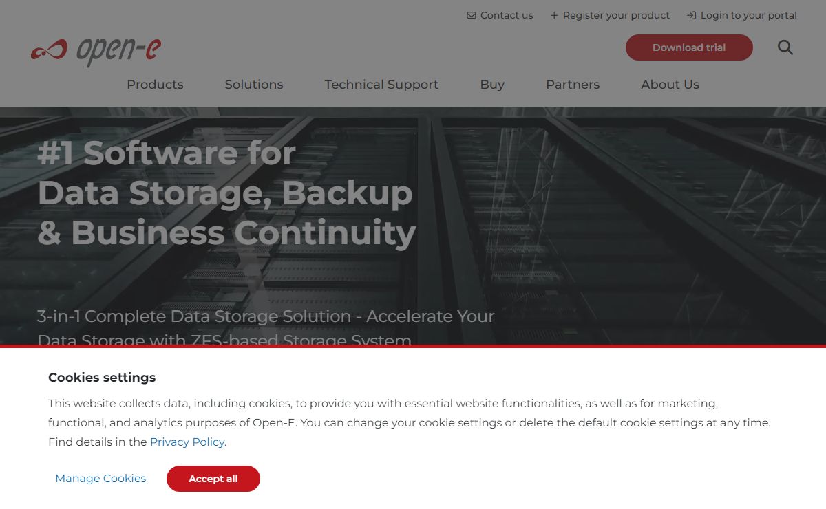 Open-E Data Storage Software