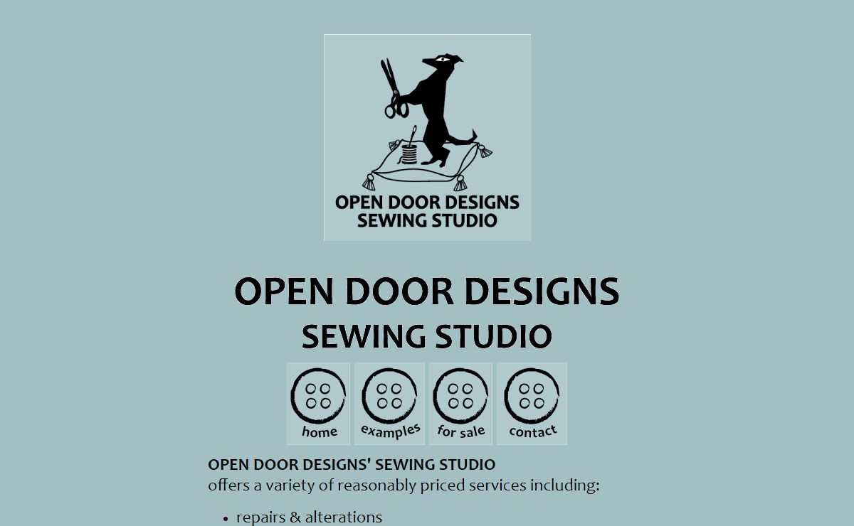 Open Door Designs - Sewing Studio