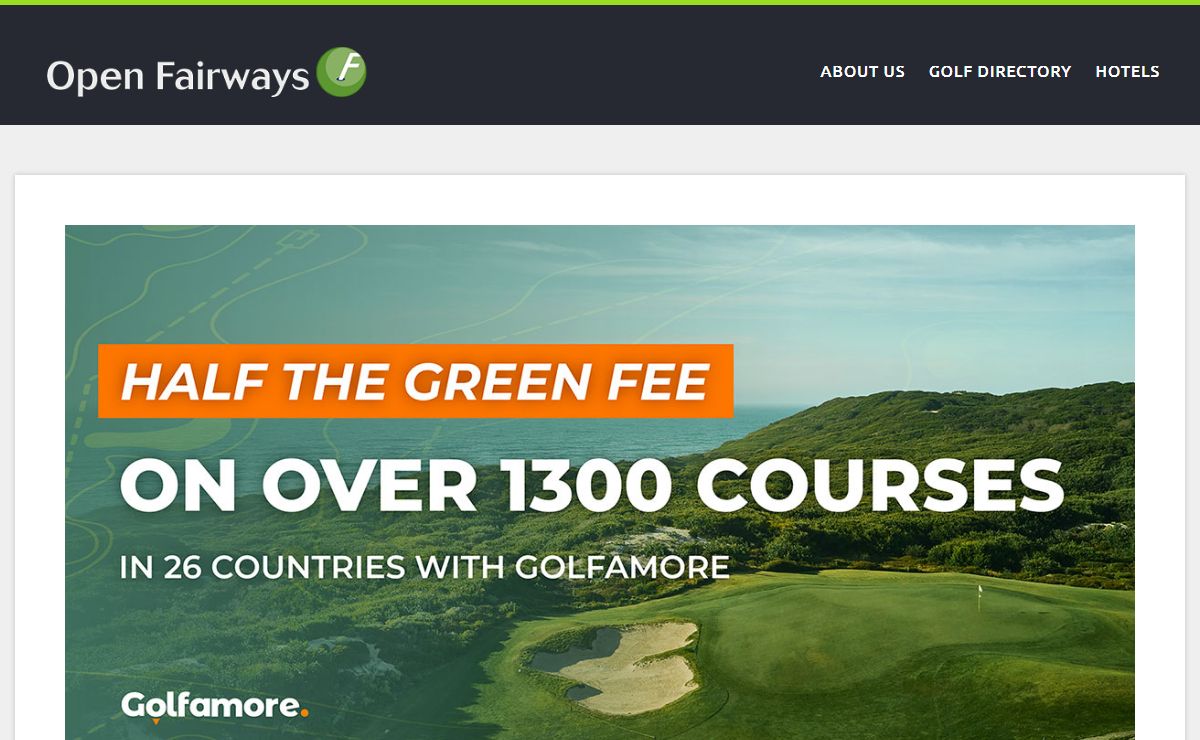 Golf Discounts at courses around the world | Open Fairways