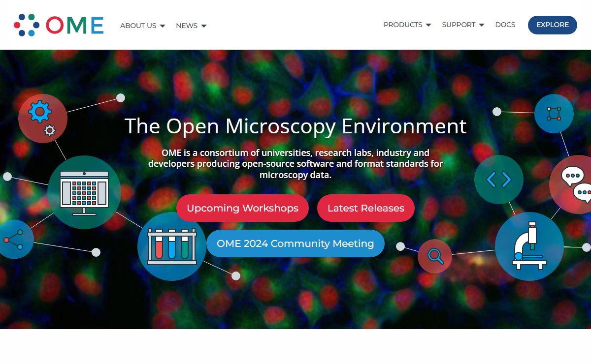 Home | Open Microscopy Environment (OME)