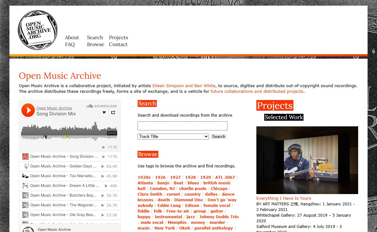 Open Music Archive