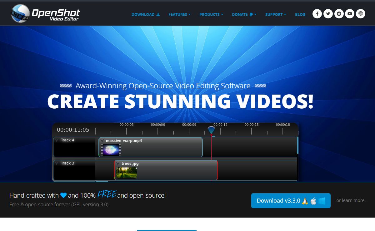 OpenShot Video Editor | Free, Open, and Award-Winning Video Editor for Linux, Mac, and Windows!