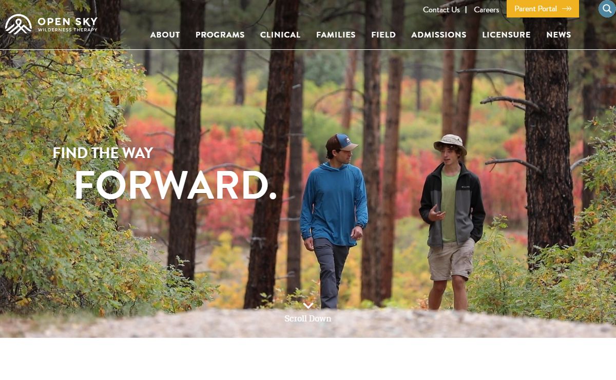 Open Sky Wilderness Therapy | Home Page| Programs For Ages 12 - 30