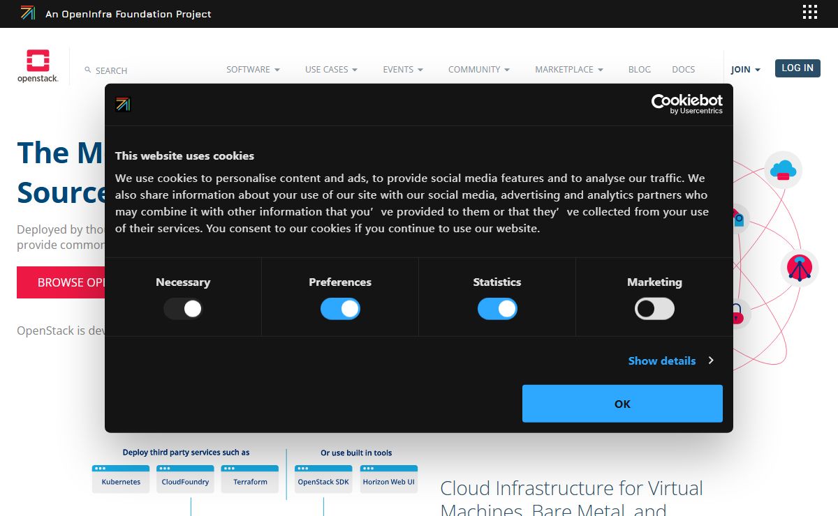 Open Source Cloud Computing Infrastructure - OpenStack