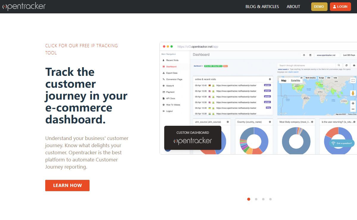 🔥 Track The Customer Journey - Opentracker is dedicated towards making life easier for e-commerce marketers, understand your attribution data with just a few clicks.