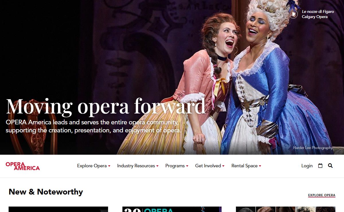 OPERA America | National Opera Center | Moving Opera Forward