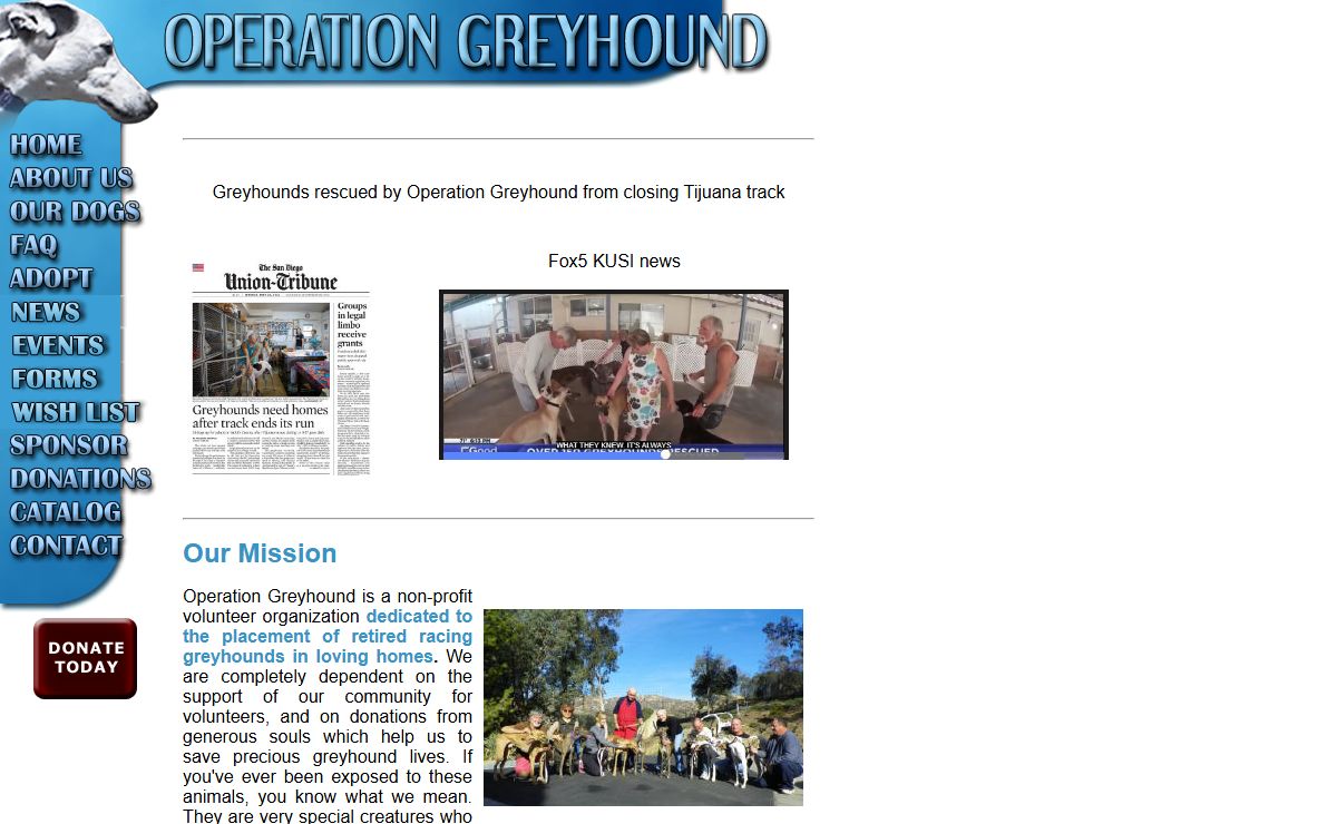 Welcome to Operation Greyhound
