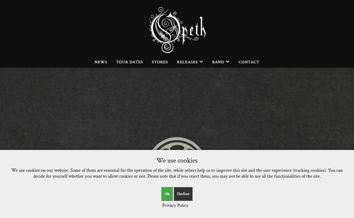 Home - Opeth - Official Website