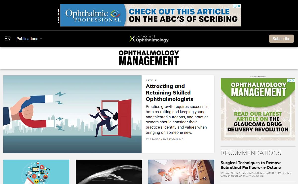 Ophthalmology Management