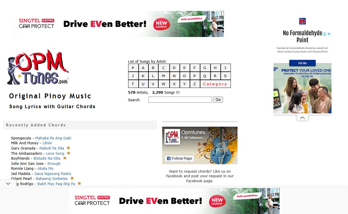 OPM Tunes: Homepage | Original Pinoy Music | OPM Lyrics with Guitar Chords