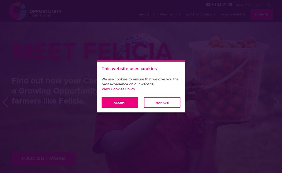 Join the Fight to Alleviate Global Poverty| Financial Services Charity | Opportunity International UK