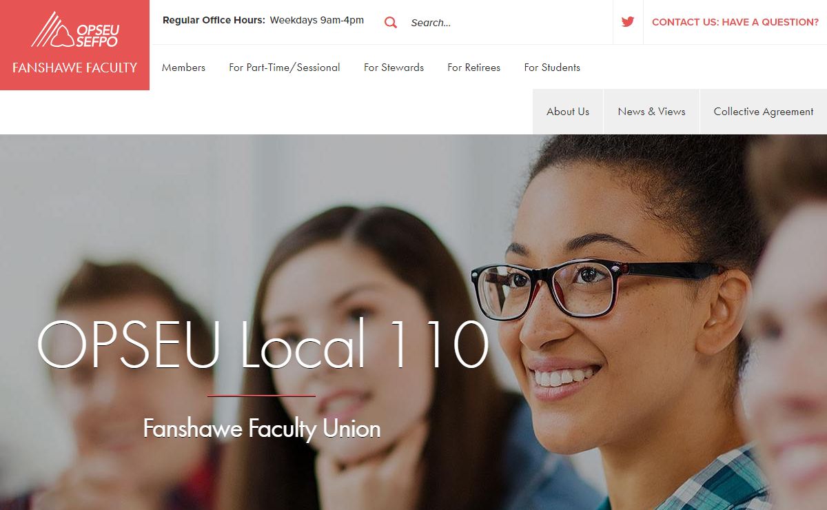 OPSEU Local 110 | Fanshawe College Faculty Union