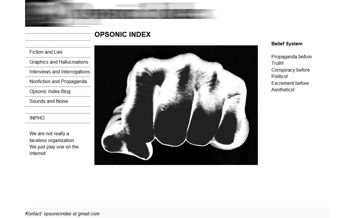 The Opsonic Index