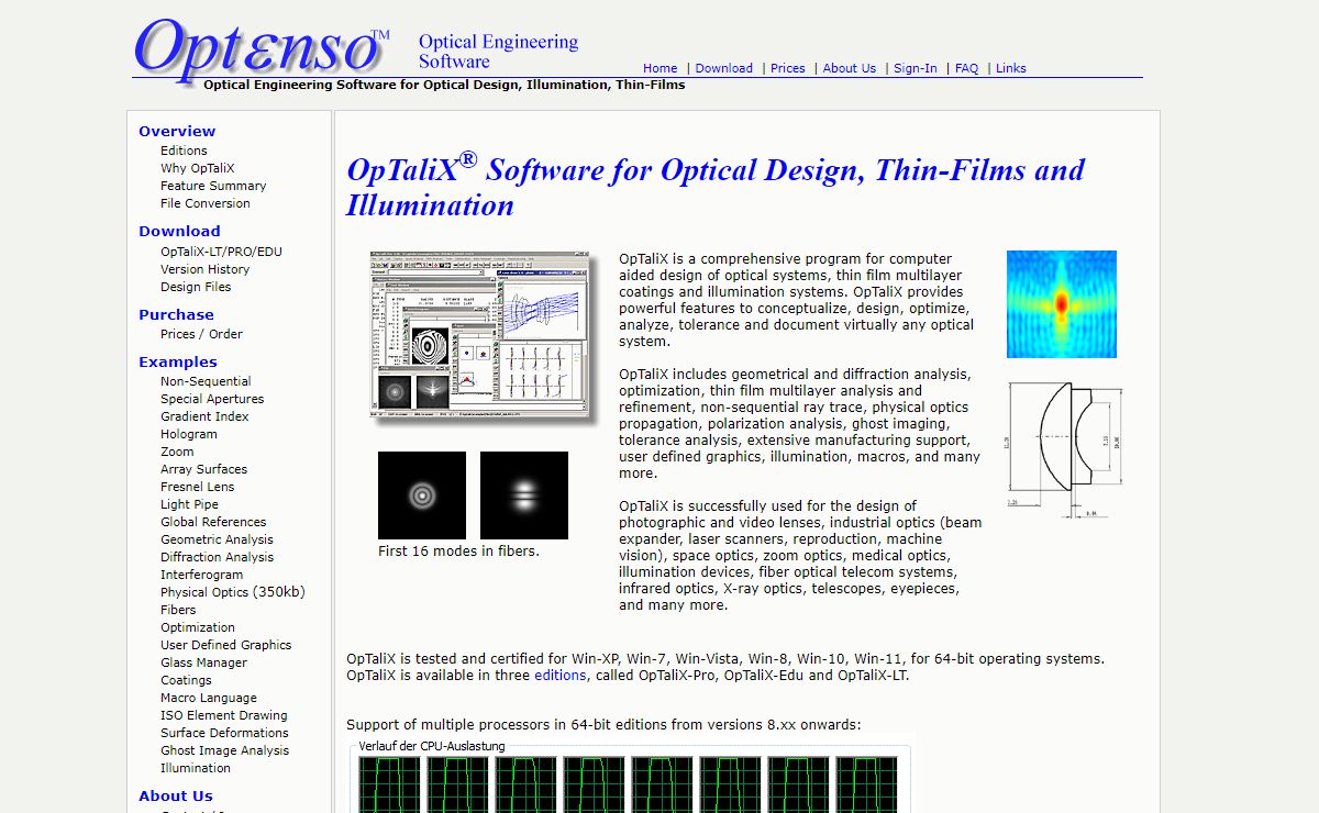OpTaliX: Optical Design Software