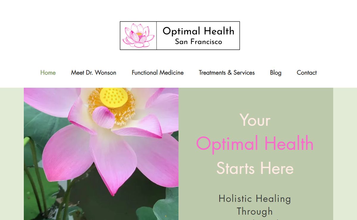 Home | Optimal Health San Francisco