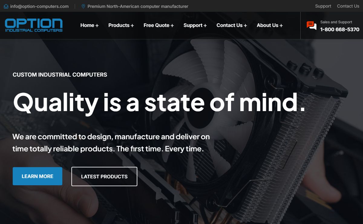 Option Industrial Computers - Option Industrial Computers