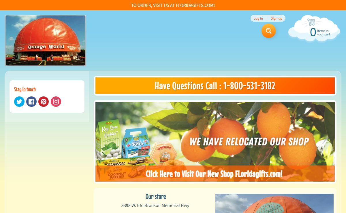 Orange World | Florida Orange World - The World's Largest Orange Store
