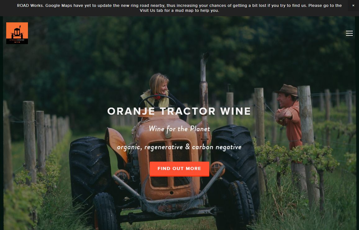 Oranje Tractor Wine