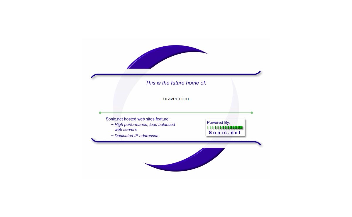 New Home Page for oravec.com