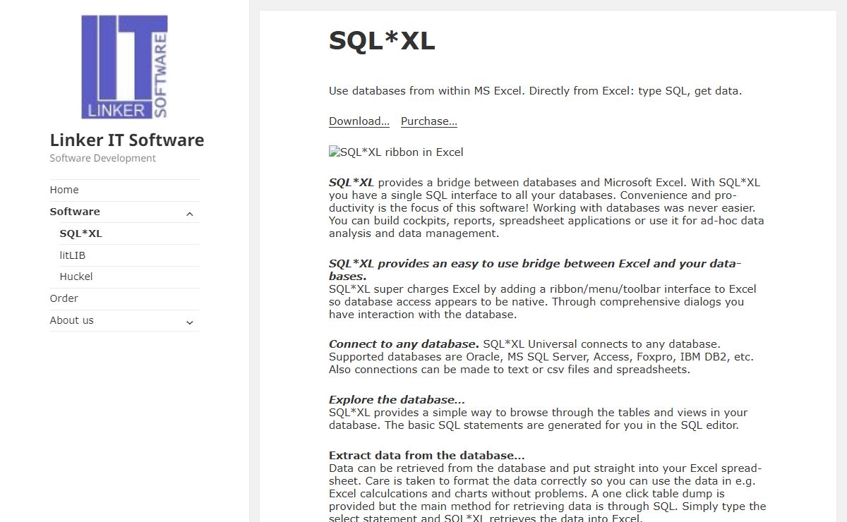 SQL*XL - Linker IT Software